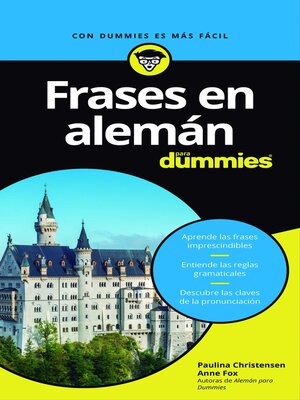 cover image of Frases en alemán para Dummies